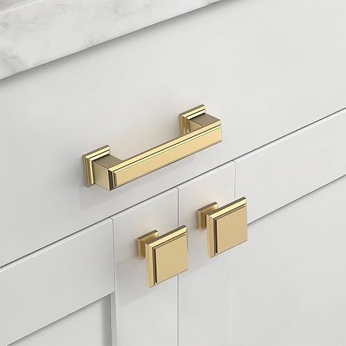 Vista 208 de Asidrama 10 Pack 7.5 Inch(192mm) Brushed Brass Cabinet pulls Kitchen Cabinet Handles, Cabinet Pulls Kitchen Cabinet Hardware for Cupboard Drawer