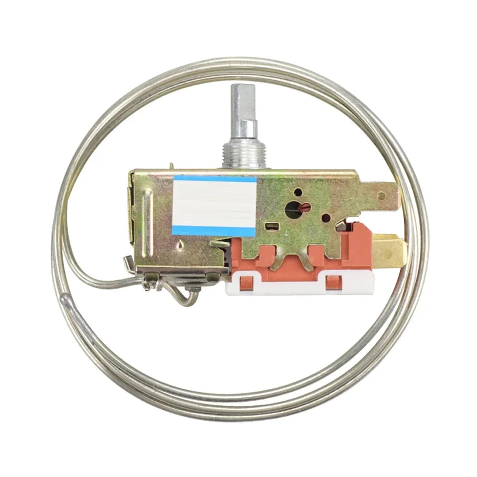 Thermostat Switch WDF19-K K50 K54 K59 K59E Refrigerator Thermostat Switch Compatible For Siemens Compatible For Bosch With D-shaped Shaft Design 80cm