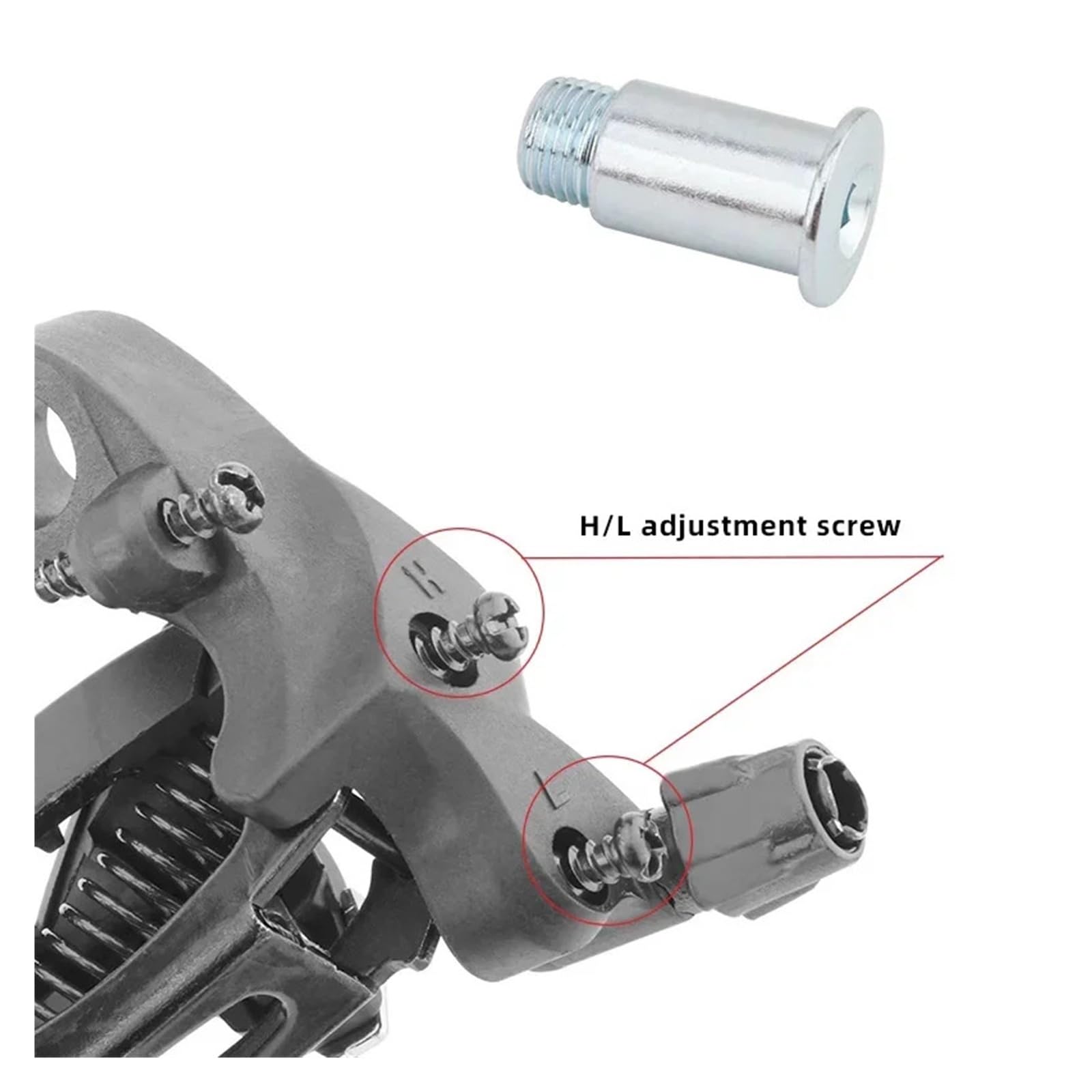 Generico Accessori for Gruppo Bicicletta con Cambio e deragliatore Posteriore for Mountain Bike 7/8/9/10/11