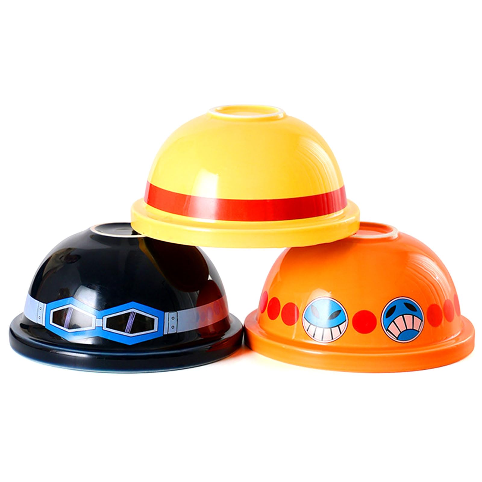 Bocguy 3 cuencos Ramen Bowl Anime, Ramen Bowl para fans del anime, regalo de cocina, hogar y hogar