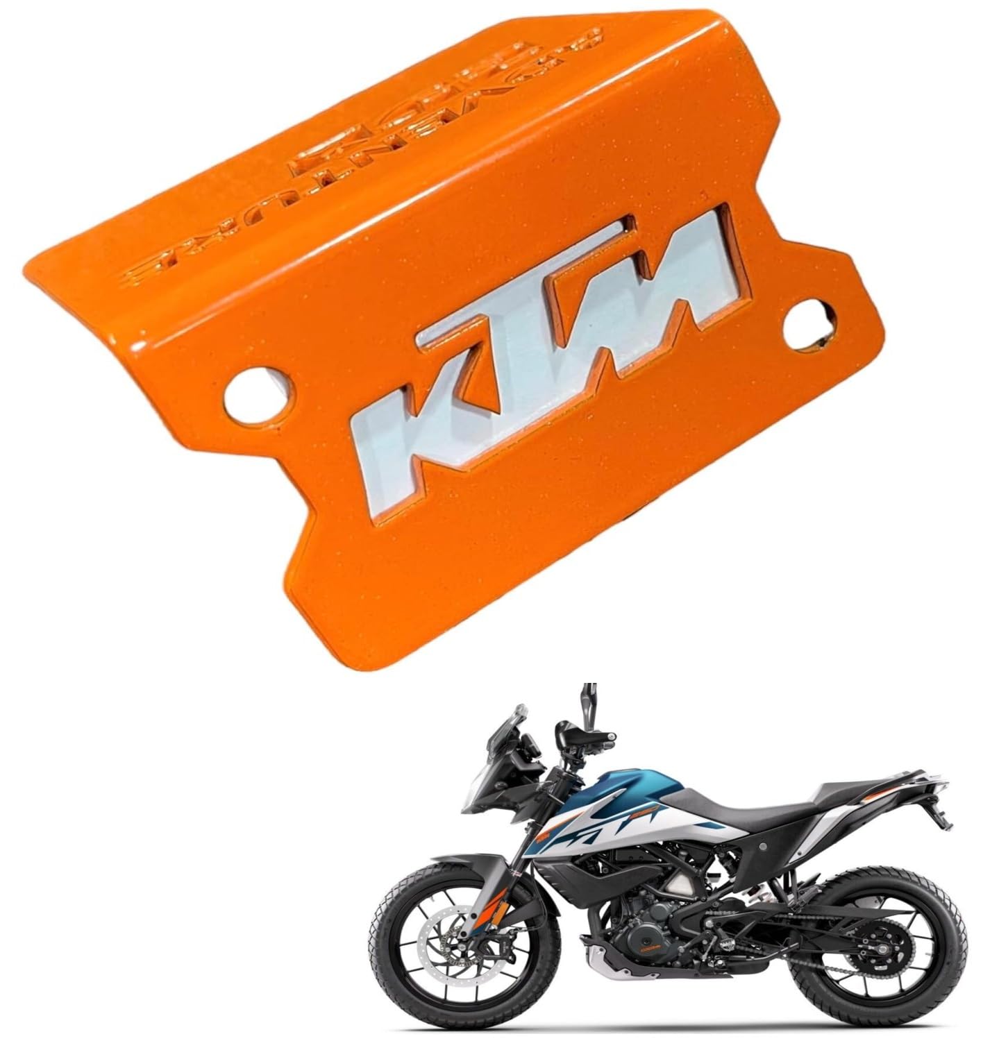 GadiBike Bike Front Disc Brake Fluid Reservoir Oil Container Cap Guard Protector Cover for KTM Adventure 250-picture-25