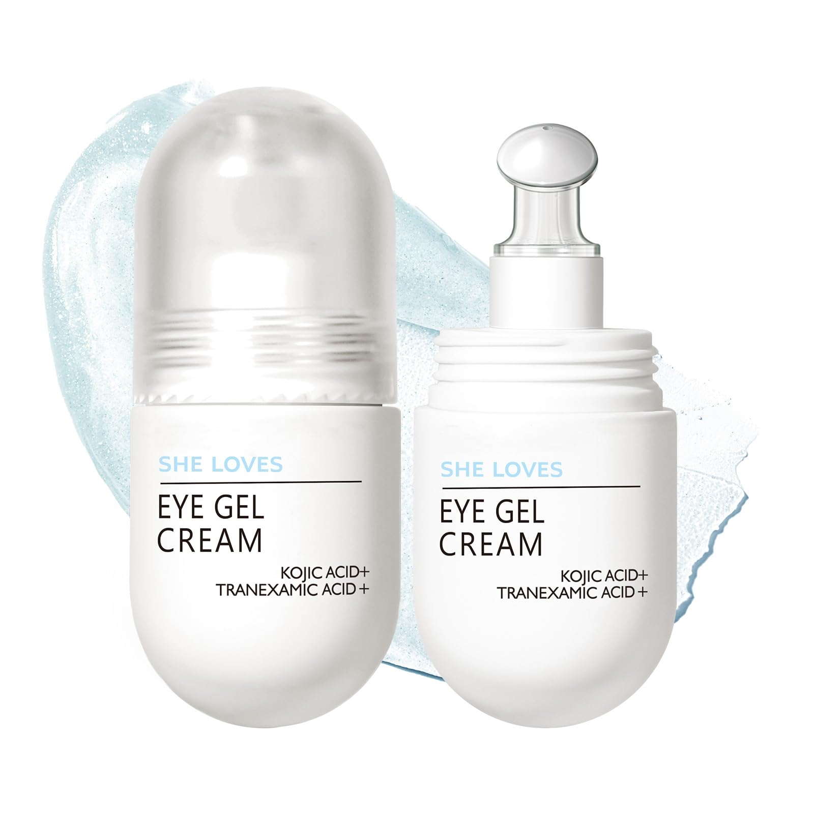 アイケア EYE BRIGHTENINGCREAM Kojic Acid Eye Cream, Brightening Eye Gel Under Eye Cream for Dark