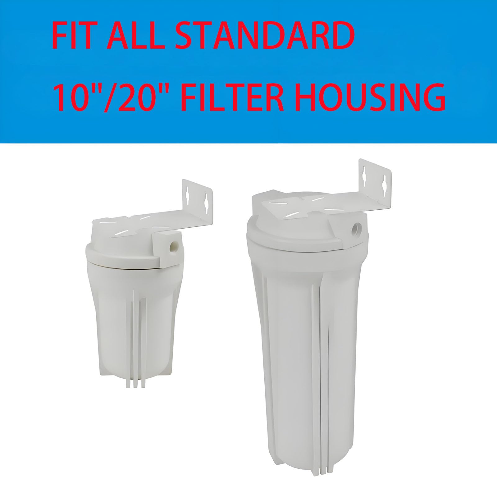 1PCS Water Filter Housing Bracket Water Filter Housing Bracket RO Water Purifier Machine Housing Mounting Metal Bracket Fixed — view 5