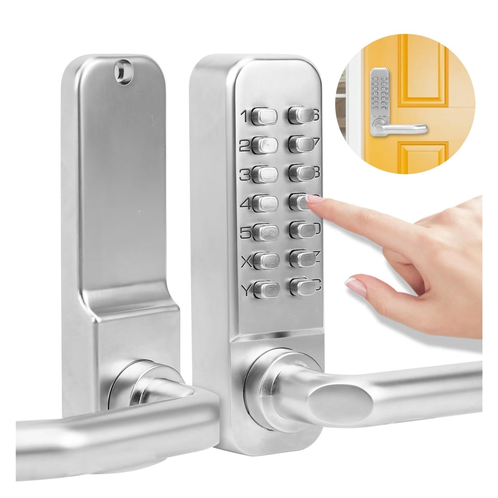 Cerradura de Puerta con contraseña Cerradura de Puerta Inteligente
