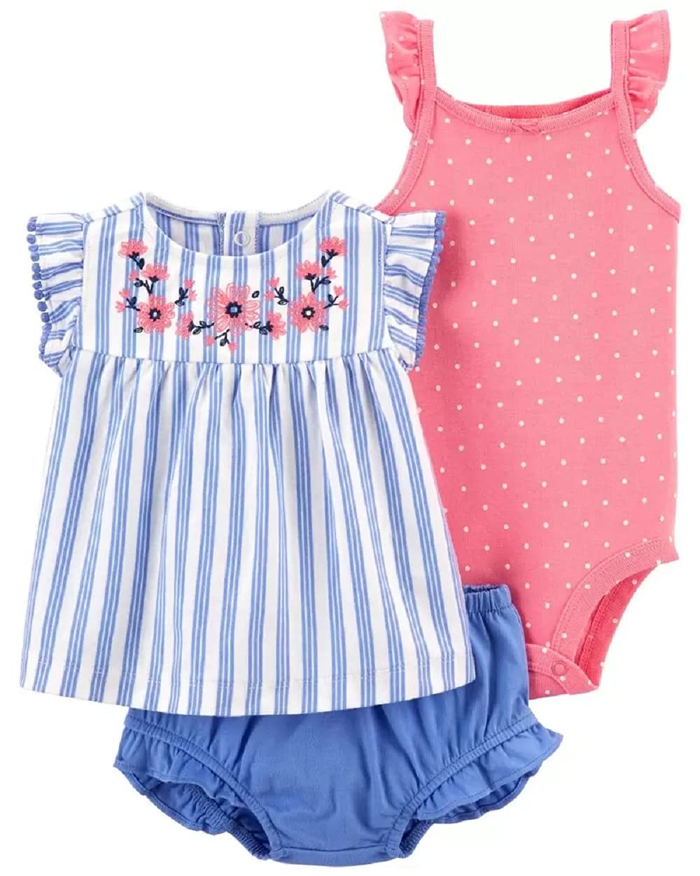 Carter's 3-Piece Little Short Set (12 Months) Blue