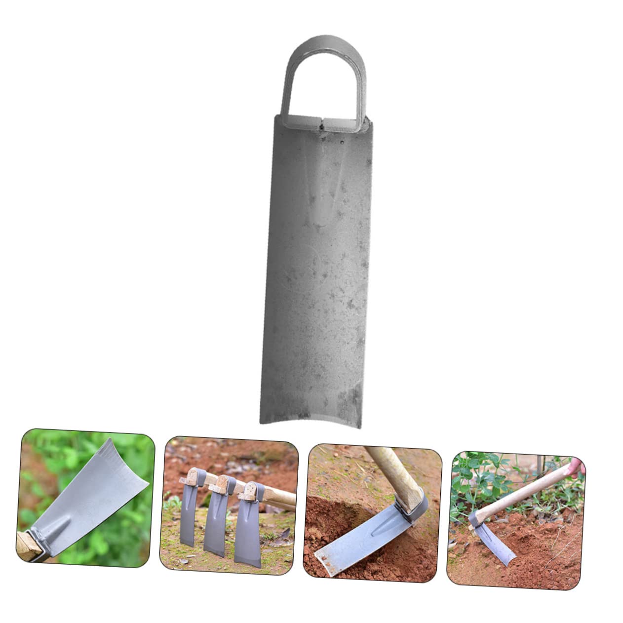 UPKOCH Household Hoe Strong Manganese Steel Hoe Gardening Tools Weeder for Planting Weeding and Farming