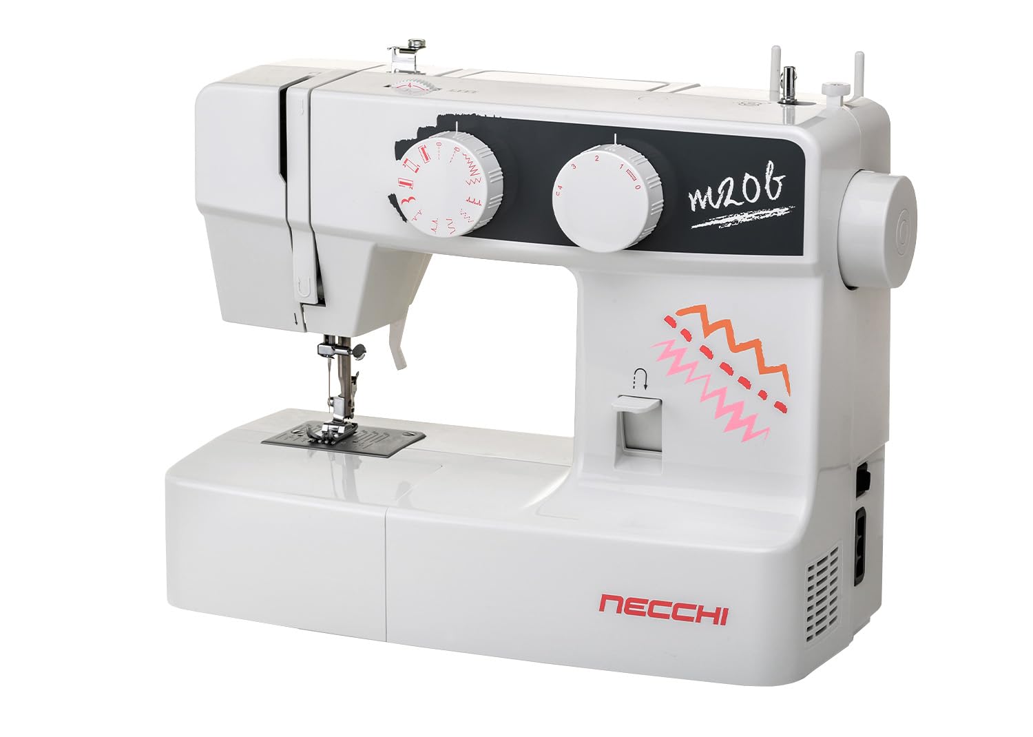 Necchi Macchina per Cucire M20B - 5 Anni di Garanzia