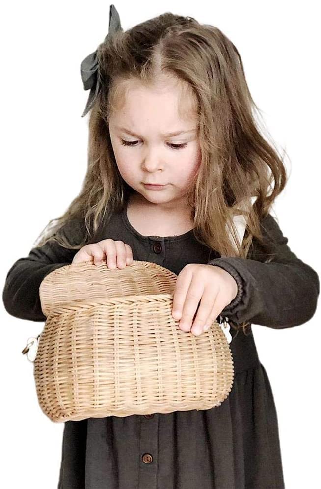 Wisafory Panier De Vélo Pour Enfant - Avant Tressé - Panier De Vélo En