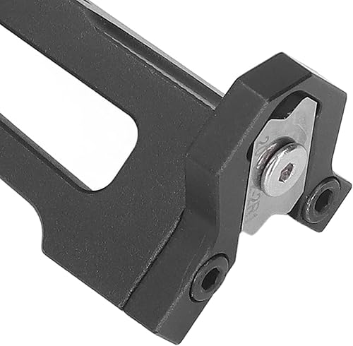 Miniatura 8 de VBESTLIFE Recortadora manual de bandas, recortadora de carpintería de aleación de aluminio con 3 cuchillas, mango ergonómico, herramienta de corte