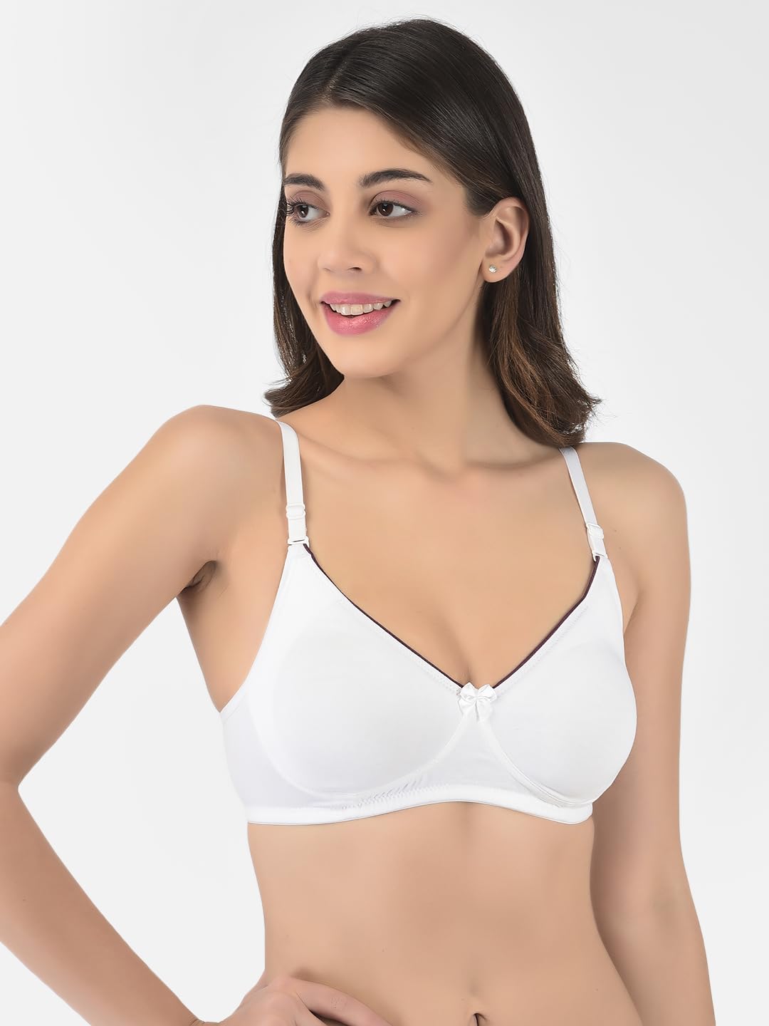 Softline - Sujetadores moldeados sin aros para mujer, tejido transpirable y suave, cobertura completa y comodidad diaria
