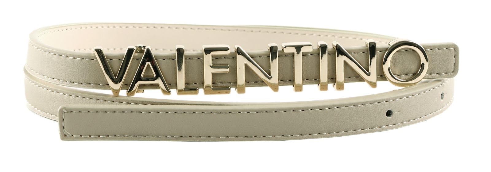 VALENTINO Women's Belty Belt, Beige/ORO, Medium, Beige/Oro, M