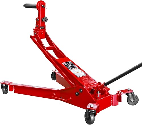 Miniatura 14 de BIG RED ATZ120005R Torin Heavy Duty Pin Type Professional Car Jack Stand con cerradura, capacidad de 12 toneladas (26,400 libras), rojo, 1 par