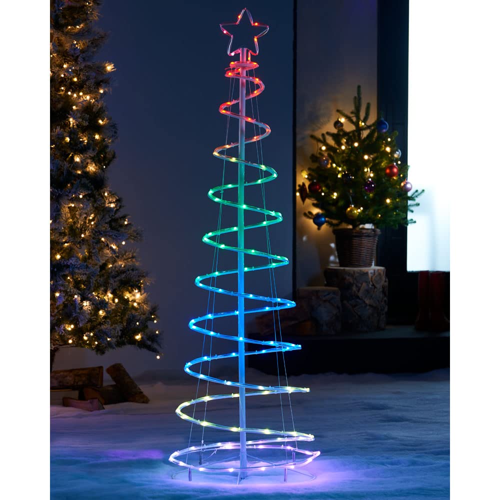 WeRChristmas LED Copper Rope Light, Multi-Function light string, Multi-colour, 32.8 ft - Image 2