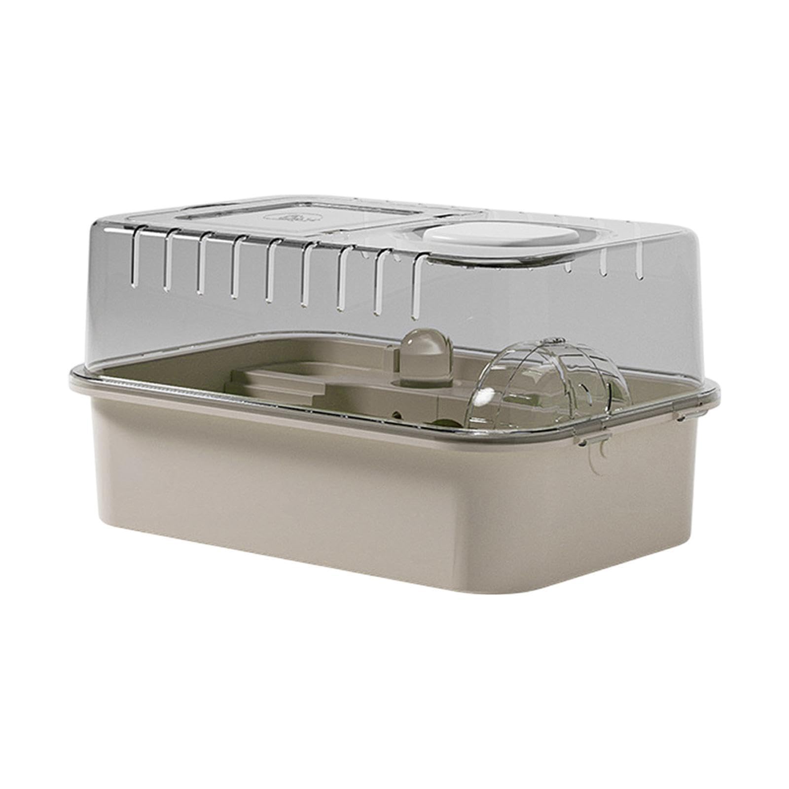 Cage à Hamster avec Ventilation, Toit ouvrant, Grande Taille, en Acrylique, pour Lapins, hérissons et Autres Animaux de Compagnie. Cage Portable en