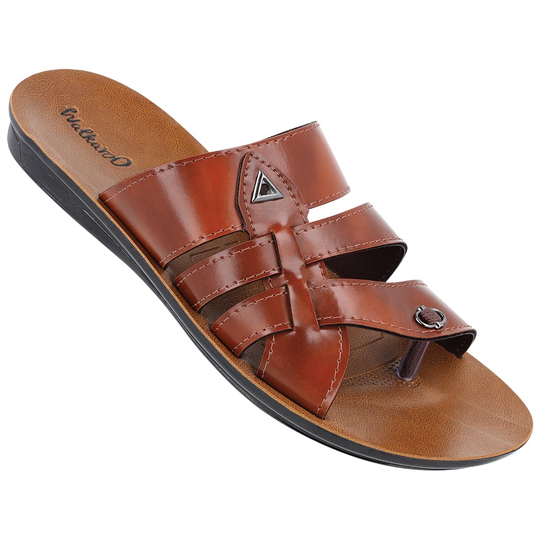WALKAROO BX2624 Mens Casual Wear and Regular use Sandals - Brown Tan (B0CQTFDB4V) Amazon Price History, Amazon Price Tracker