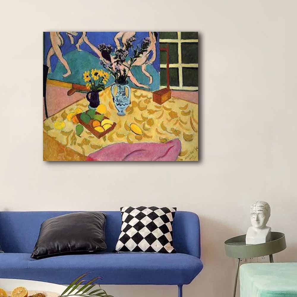 Amazon｜アンリ・マティス-Still Life with 'Dance' 絵画 インテリア