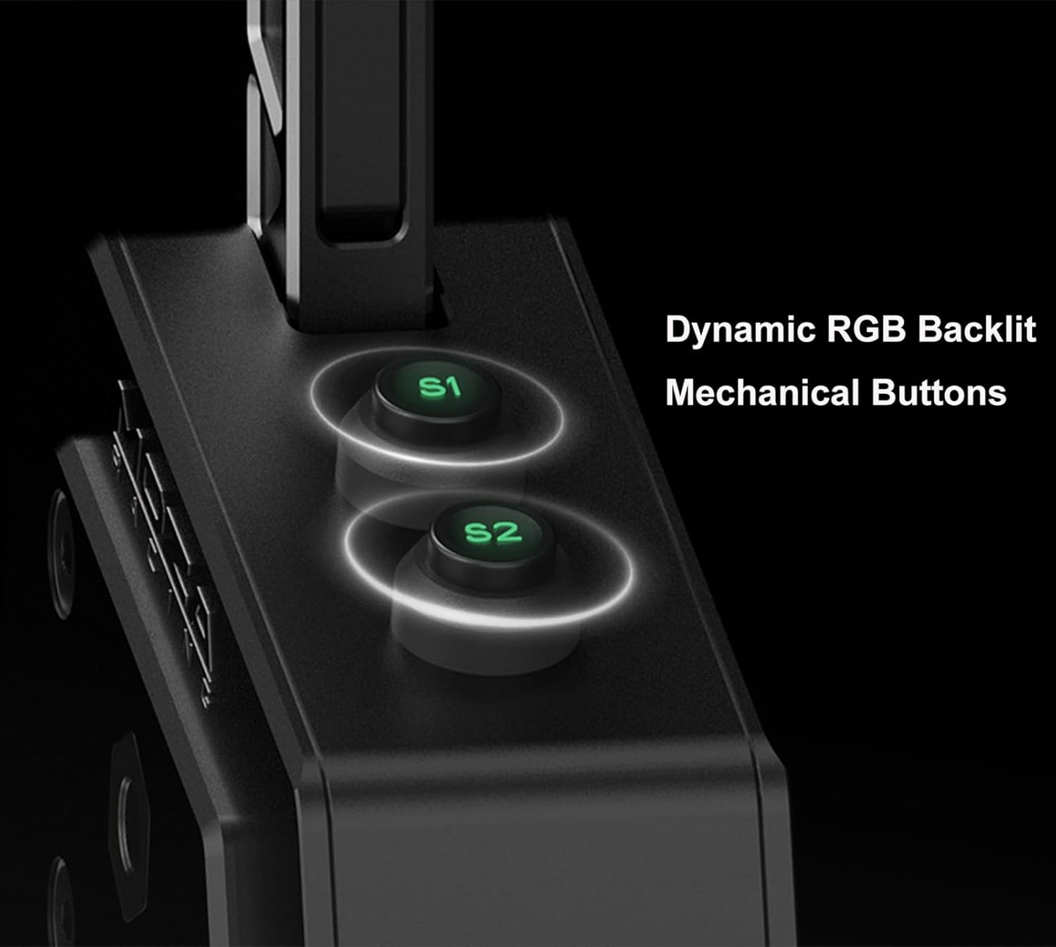 MOZA SGP Sequential Shifter PC USB Racing Similator Joysticks, Versatile Multi-Functional Handle, Non-Contact Hall Sensor, Personalized Adjustability, Dynamic RGB Backlit Mechanical Buttons