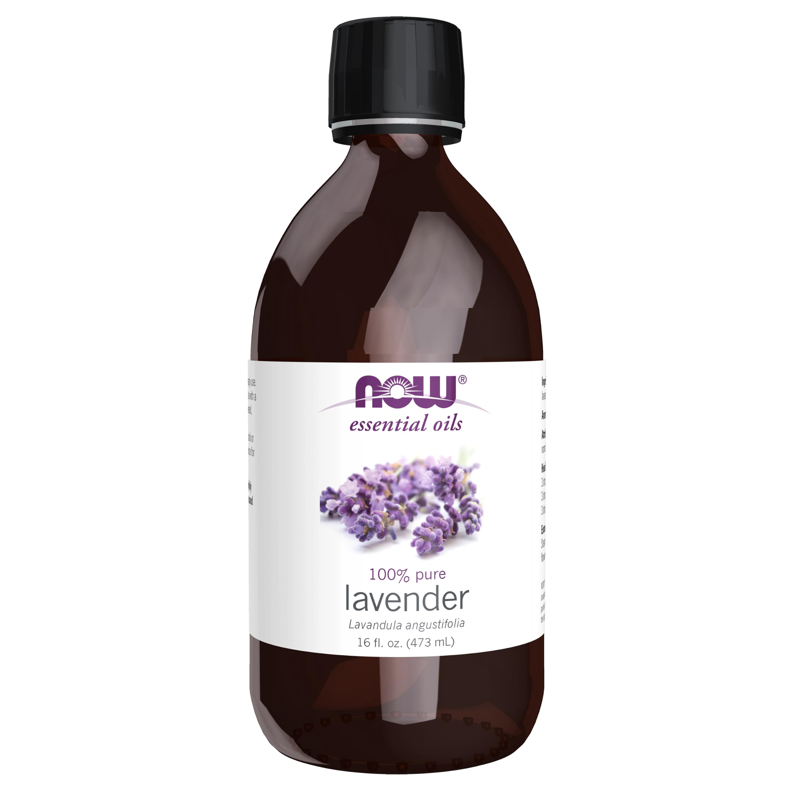 Los aceites esenciales de lavanda, 100% puro, 16 onzas líquidas (473 ml) - Now Foods