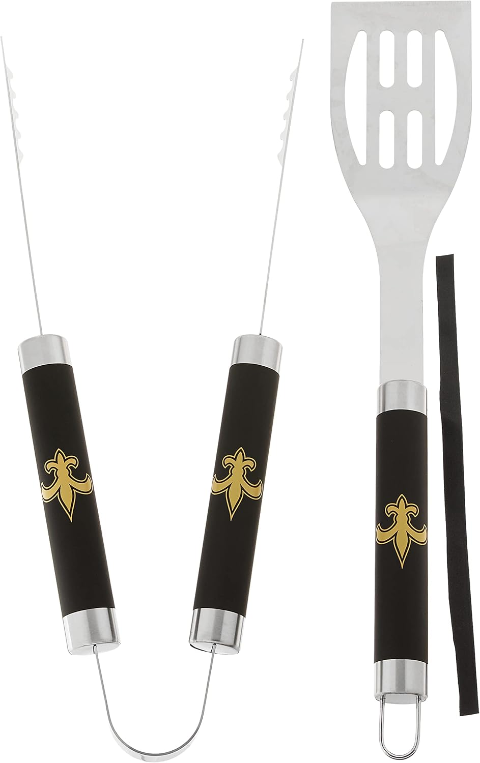 Northwest NFL New Orleans Saints 2-Piece BBQ Utensil Set, One Size, Team Colors