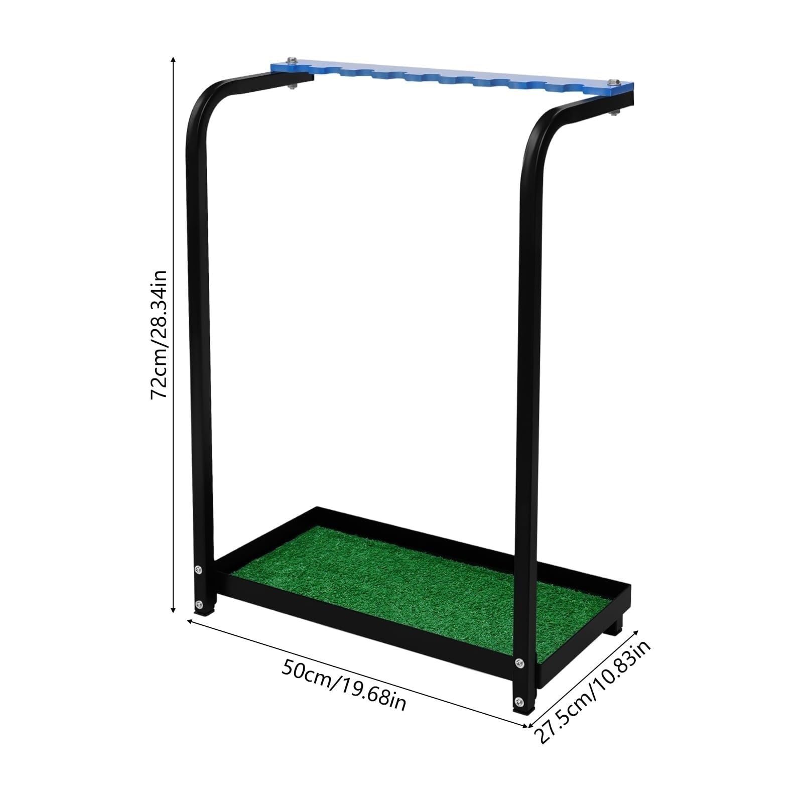 Aufbewahrung Ständer Golfschläger-Präsentationsständer, Bodenständer, Golf-Putter-Halter Für 9 Schläger, Für Den Innenbereich, Zuhause, Büro Golfschlager