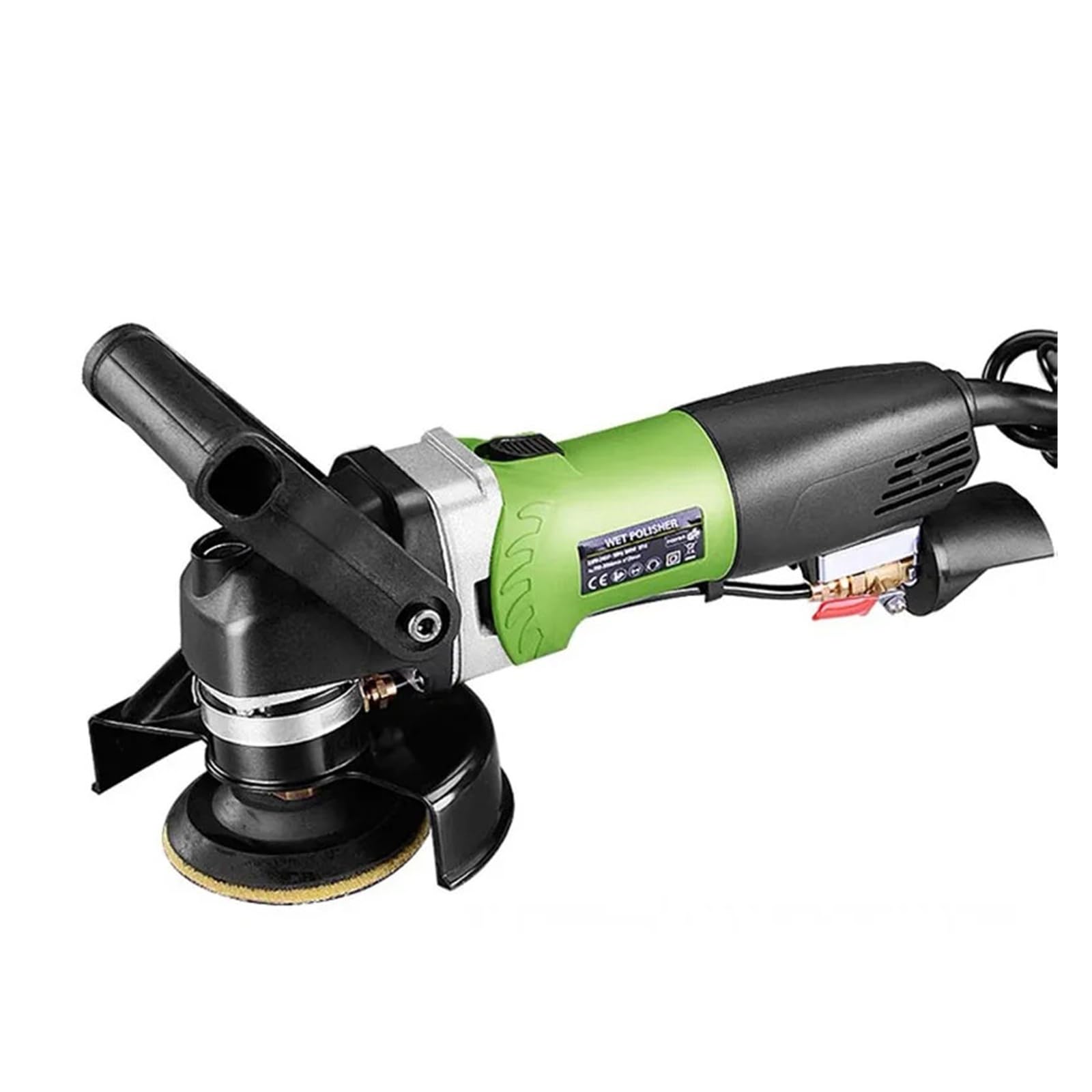 Zhjopp 220V 800W Hand-Held Water Injection Stone Polishing Machine Type Cement Floor Marble Widely Applicable