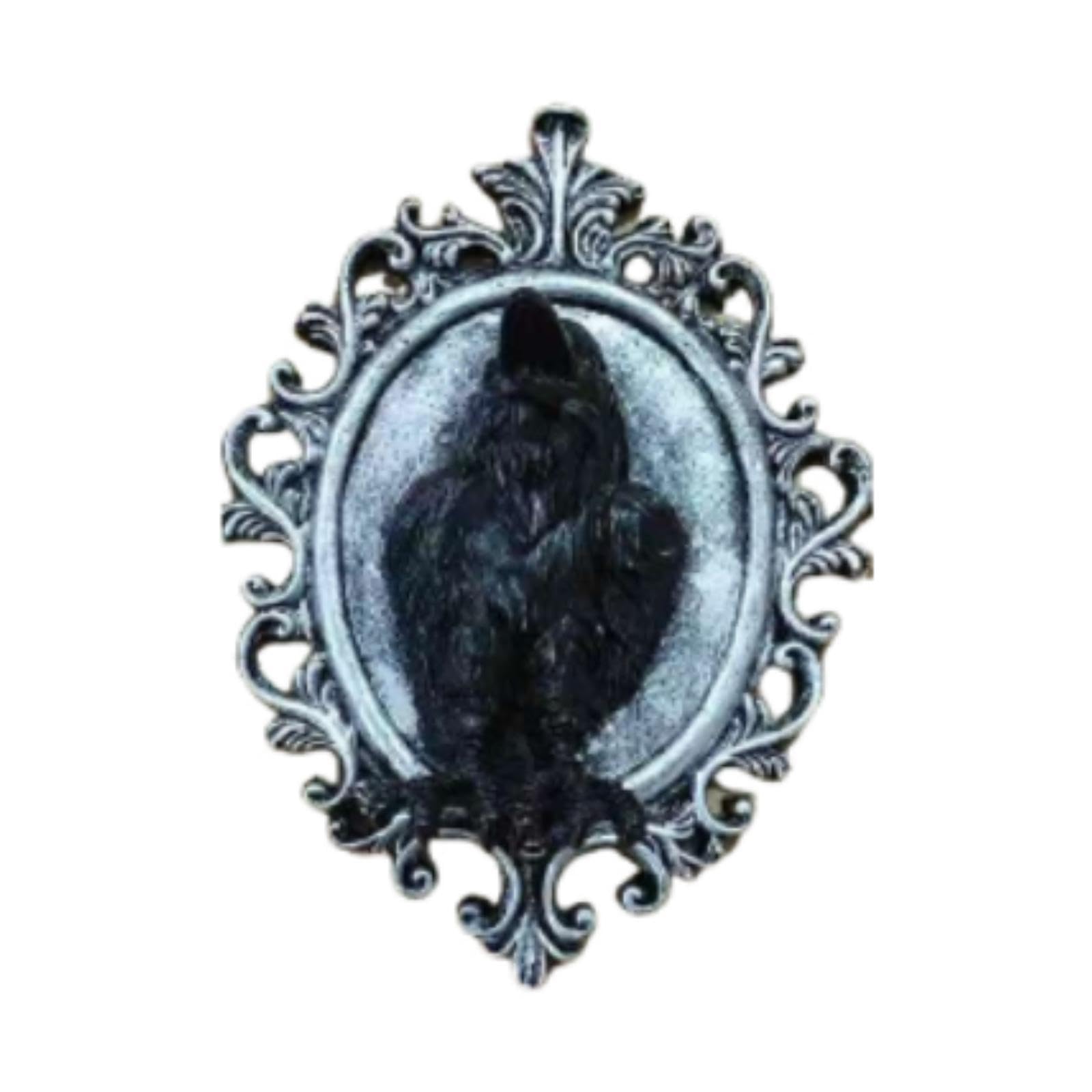 Gothic Wall Art Decor Gift Crafts Vintage Wall Decor for Home Indoor Outdoor Gray-image-4