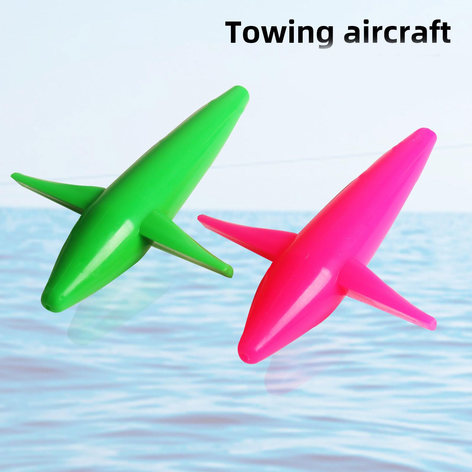 3pcs Trolling Bird Teaser 5 "38,0 g esche Marlin Mahi Esche da pesca in acqua salata Esche da pesca a traina esche da pesca accessori per la pesca Marlin Lures