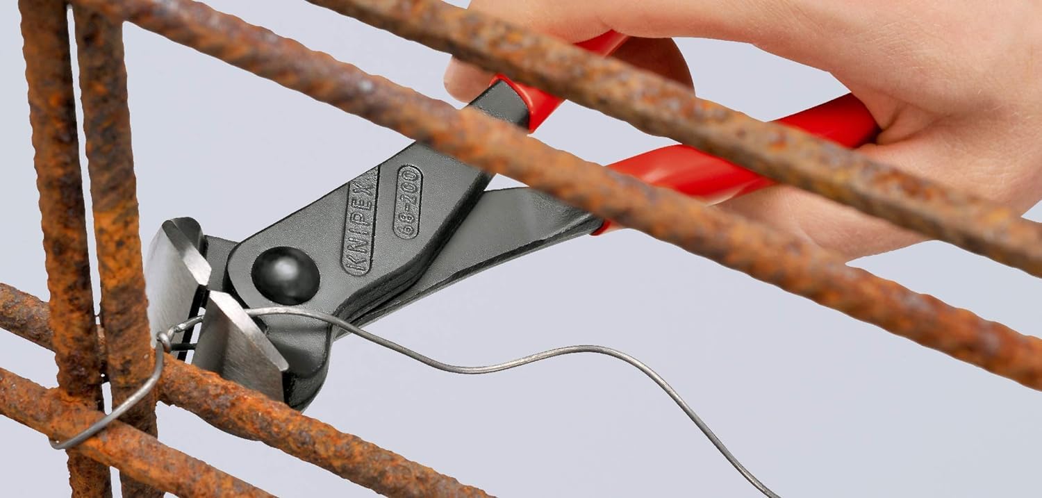 KNIPEX Vornschneider auf SB-Karte mit Kunststoff überzogen 200 mm, 68 01 200 SB