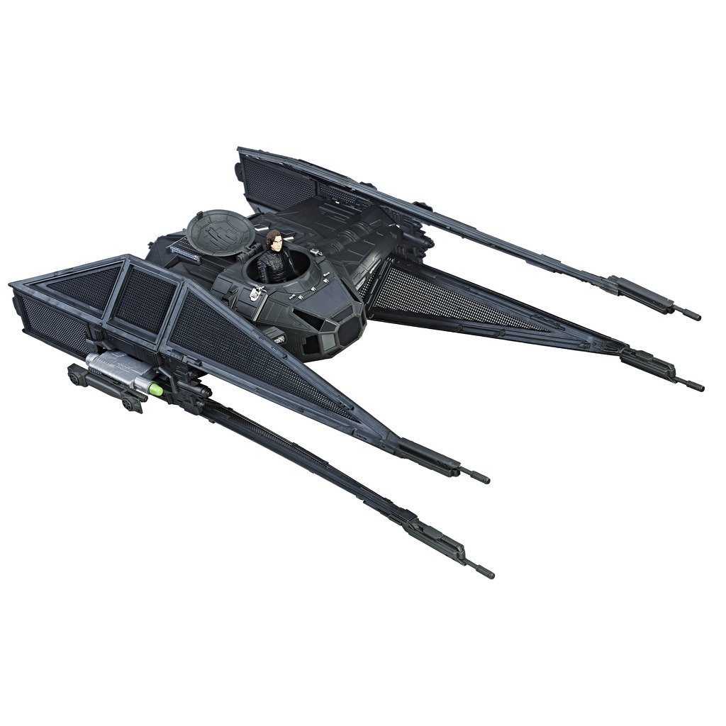 STAR WARS Force Link Kylo Ren's TIE Silencer and Pilot Figure
