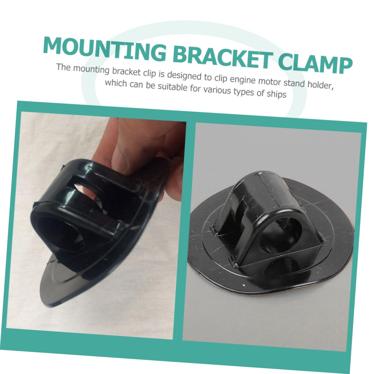 VANZACK Kayak Motor Mount Rack Universal Boat Motor Mount Bracket for Kayak Sturdy Easy Install