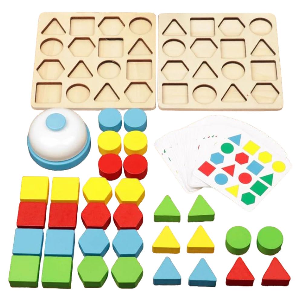 Jeu Correspondance Formes géométriques Bois Montessori