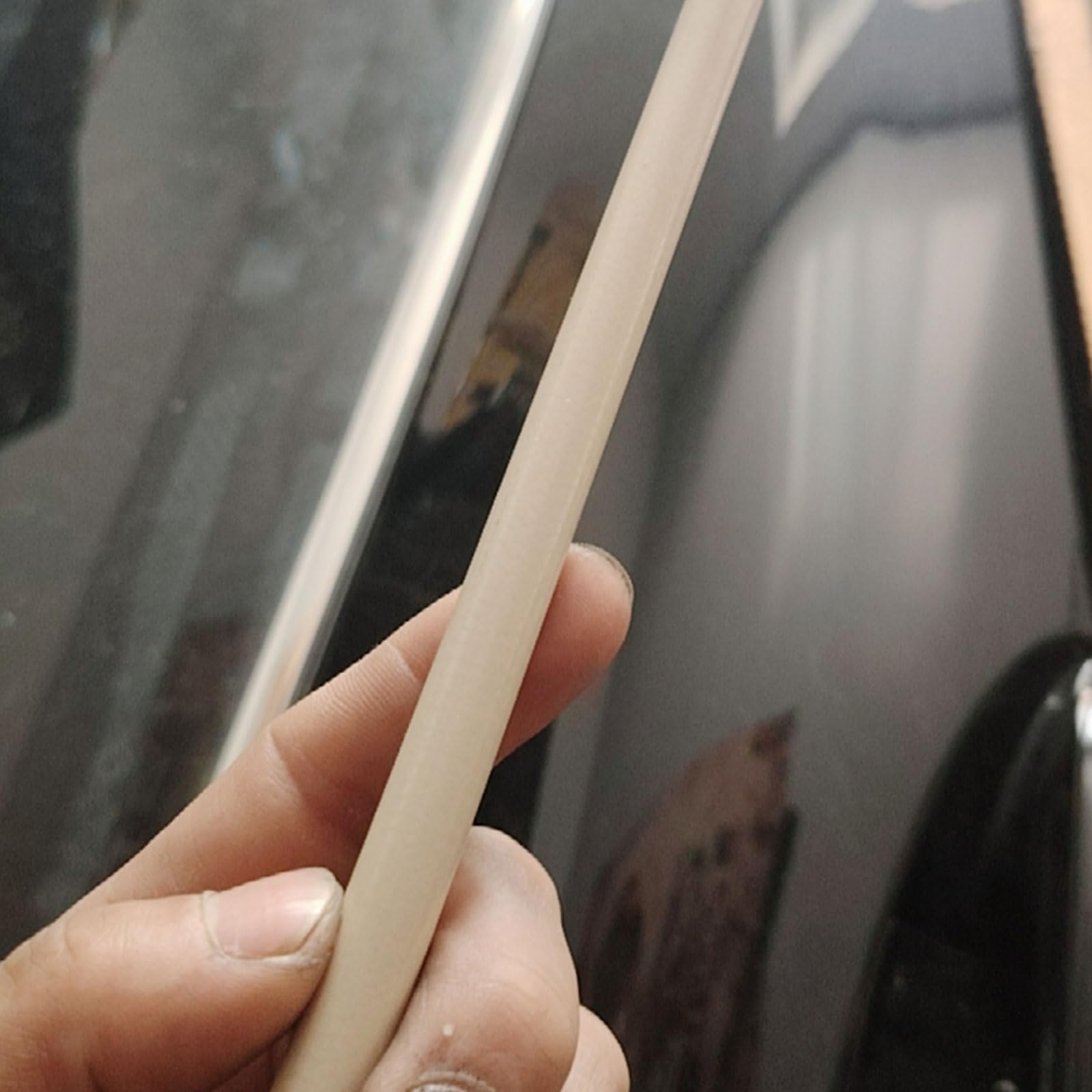 PEEK-Stab, 10–20 mm Durchmesser, 200 mm Länge, bearbeitbar, ESD-sicher, CNC-Teile(12mm)