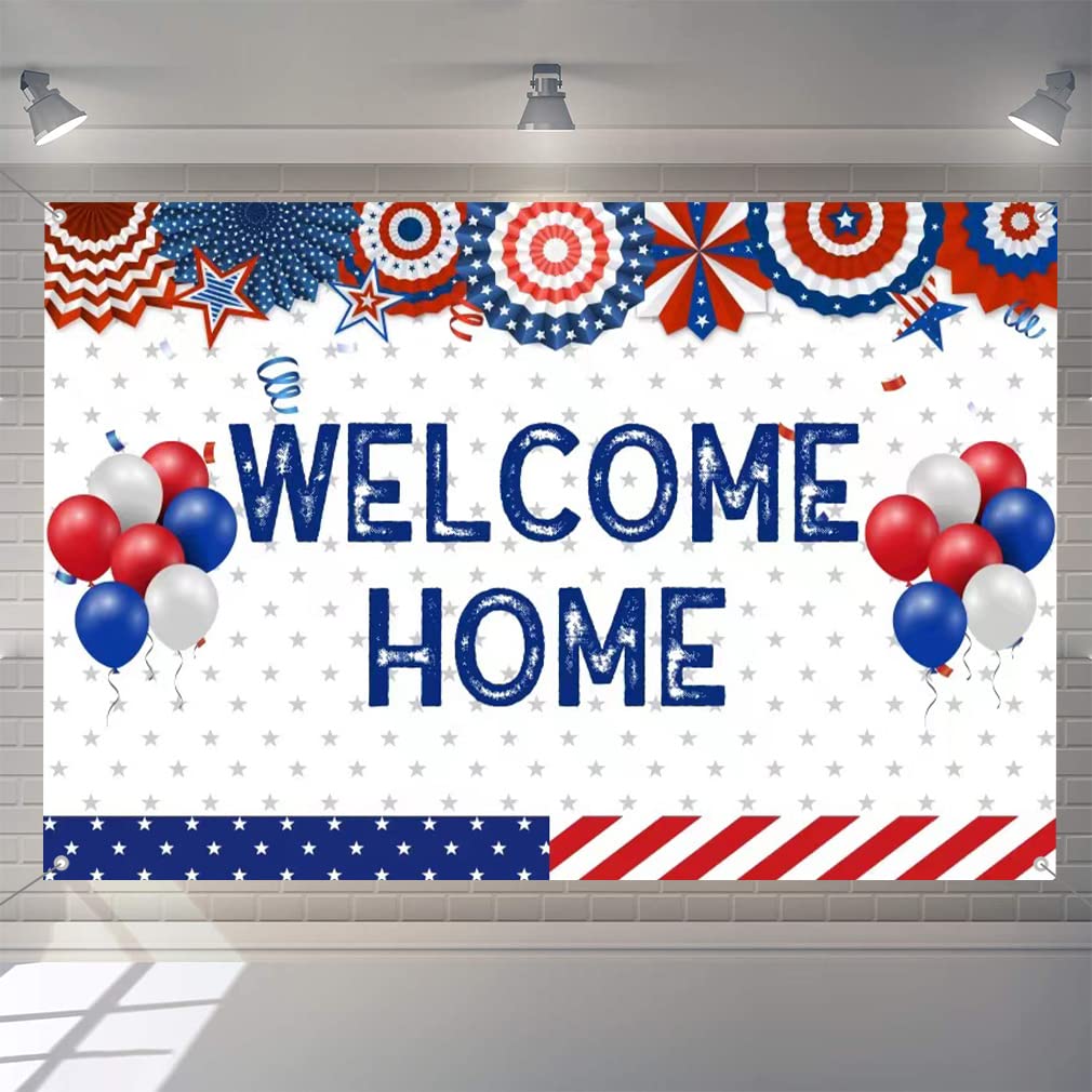 Willkommens-Banner „Welcome Home“ – Groß & Wiederverwendbar Für Partys & Heimkehr