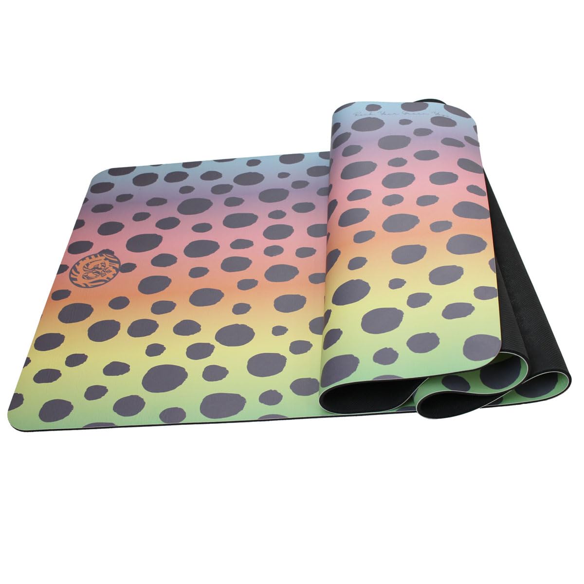 EL YOGA MOLA - Tappetino yoga colorato antiscivolo, alta qualità, vegano e dal design esclusivo. 183 x 68 cm, spessore 0,5 cm, tappetino morbido e confortevole per gli esercizi