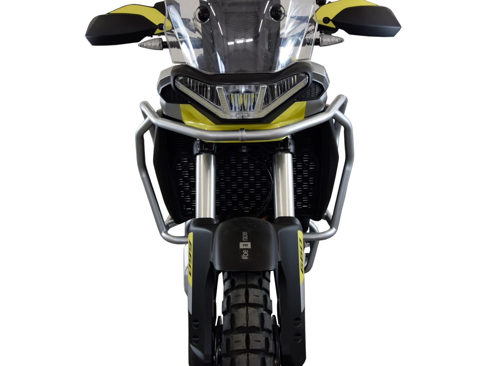 Paramotore HEED per Tuareg 660 - superiore, argento