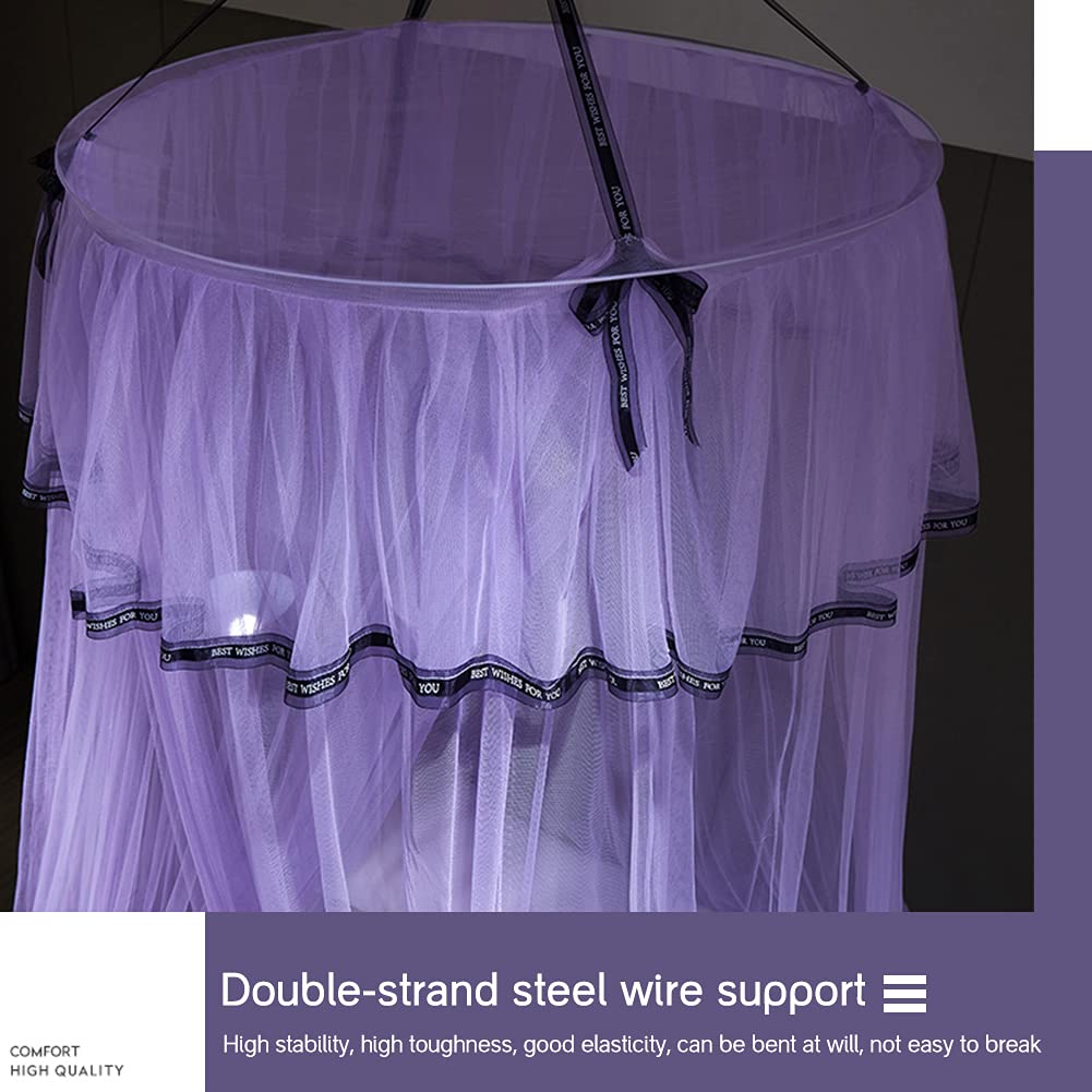 Zanzariera A Cupola Grande - Protezione Antizanzare Per Letto Matrimoniale - Foto 4