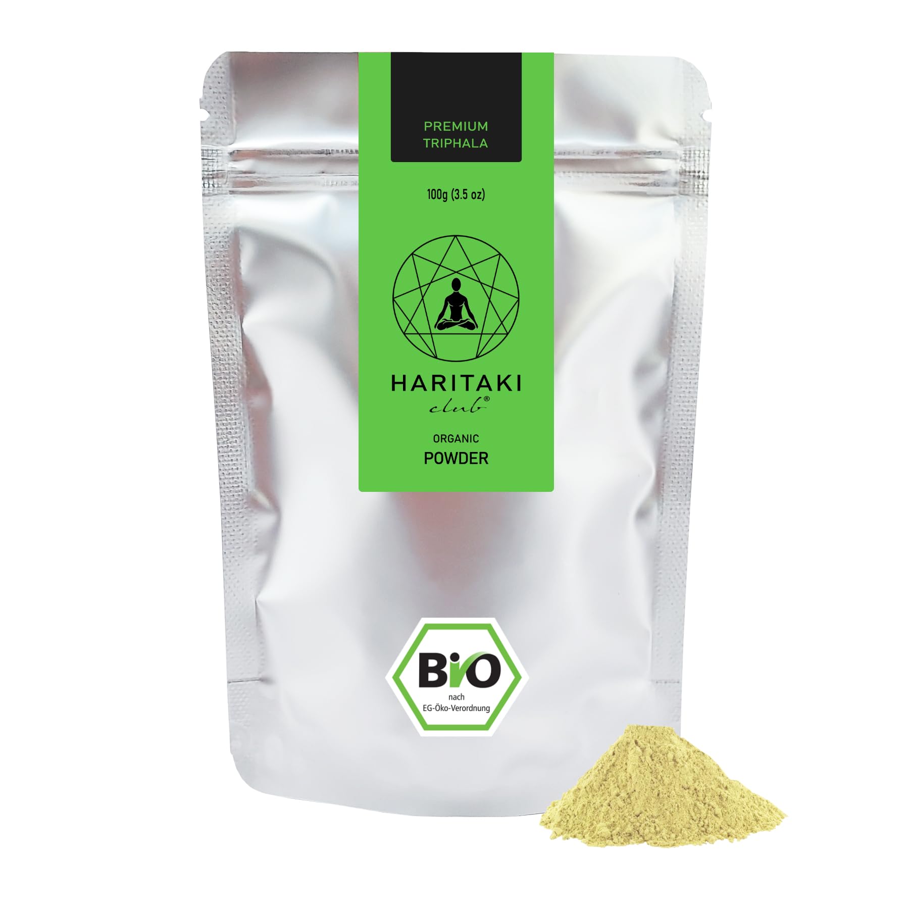 Polvere biologica Triphala | qualità premium – macinato extra fine | testato di laboratorio e certificato biologico | Haritaki, Bibhitaki, Amalaki (Amla) | Ayurveda