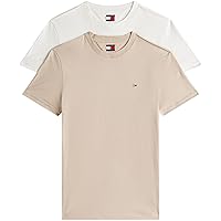 Tommy Jeans Tjm Xslim 2pack Jersey Tee Ext Dm0dm20687, Maglietta a Maniche Corte Uomo