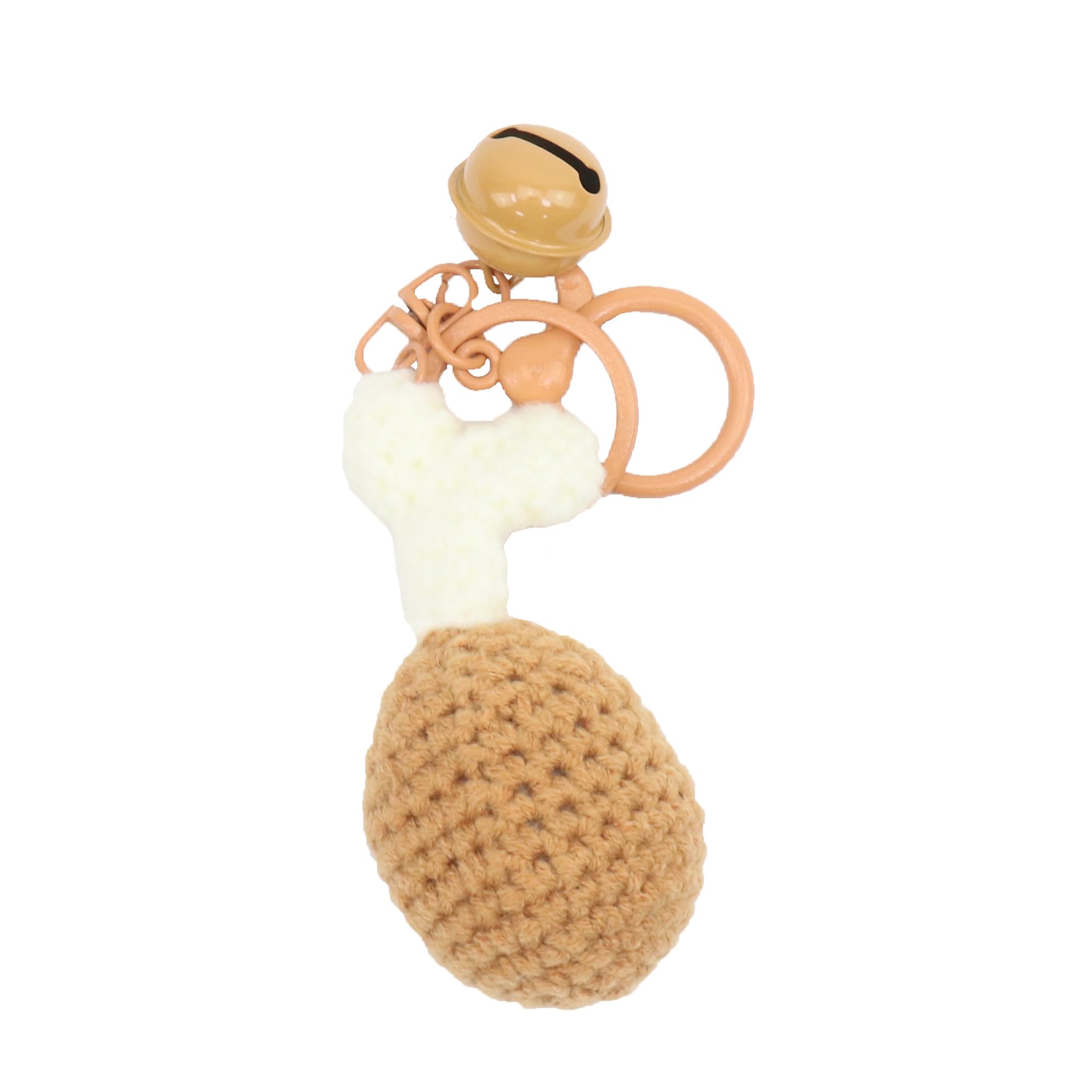 Yoofull Unisex Drumstick Crochet Cute Kawaii Key Chain Accessories Backpack Purse Key Charms