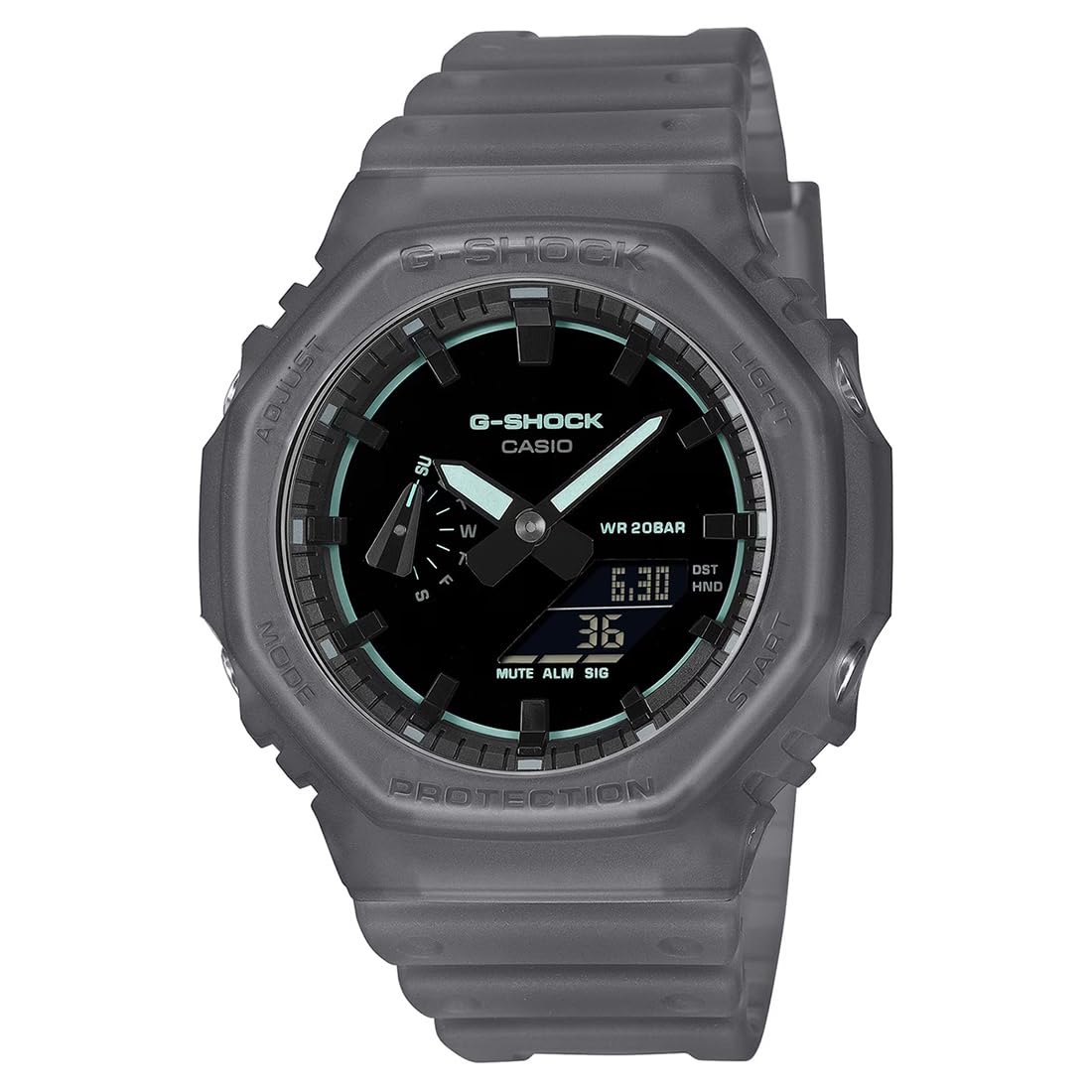 casio G-Shock GA-2100K-1ADR Analog-Digital Green Watch Men (G1784)-picture-24