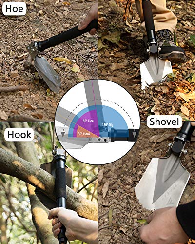 FiveJoy Folding Shovel Multitool (C1)