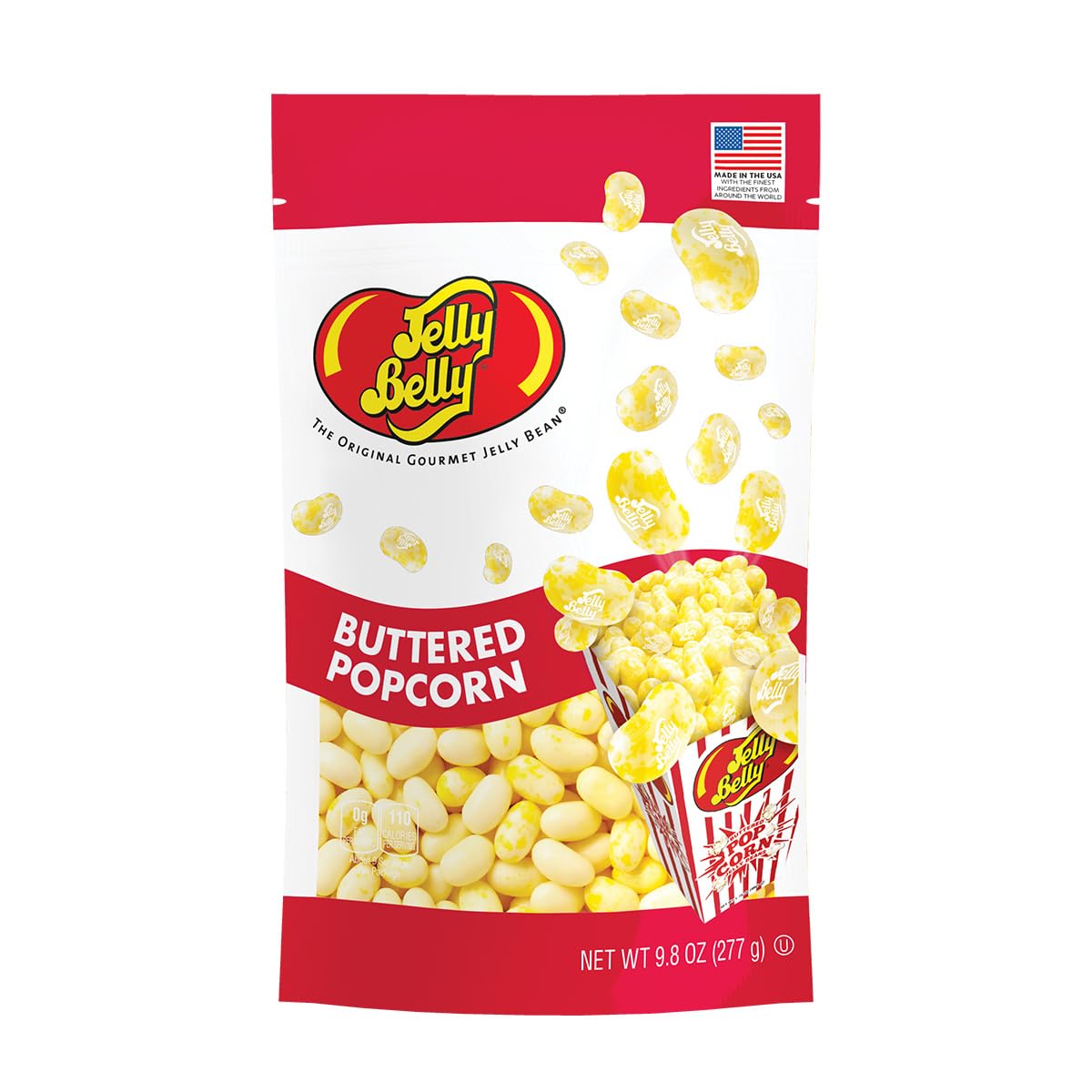 Buy Jelly Belly Buttered Popcorn Jelly Beans 9.8 oz Pouch Bag Online at