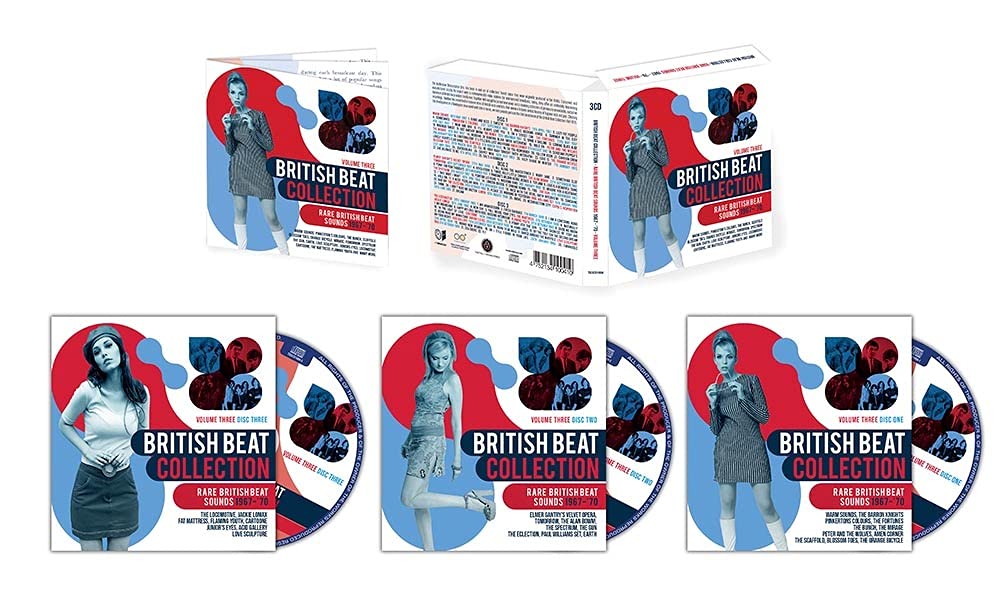 Various - British Beat Collection, Vol. 3 (2021)  3CD Box Set  NEW  SPEEDYPOST
