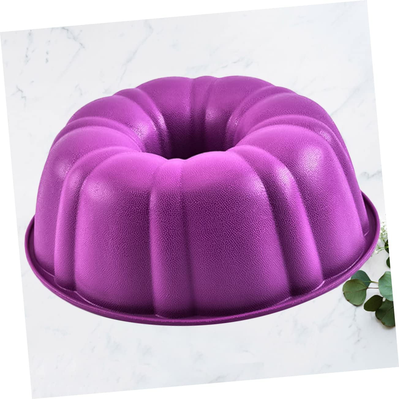 Cabilock 3piezas Molde De Silicona Para Pasteles Redondos De Antiadherente Para Tartas y Postres De Calabaza Color Aleatorio Para Hornear y Repostería