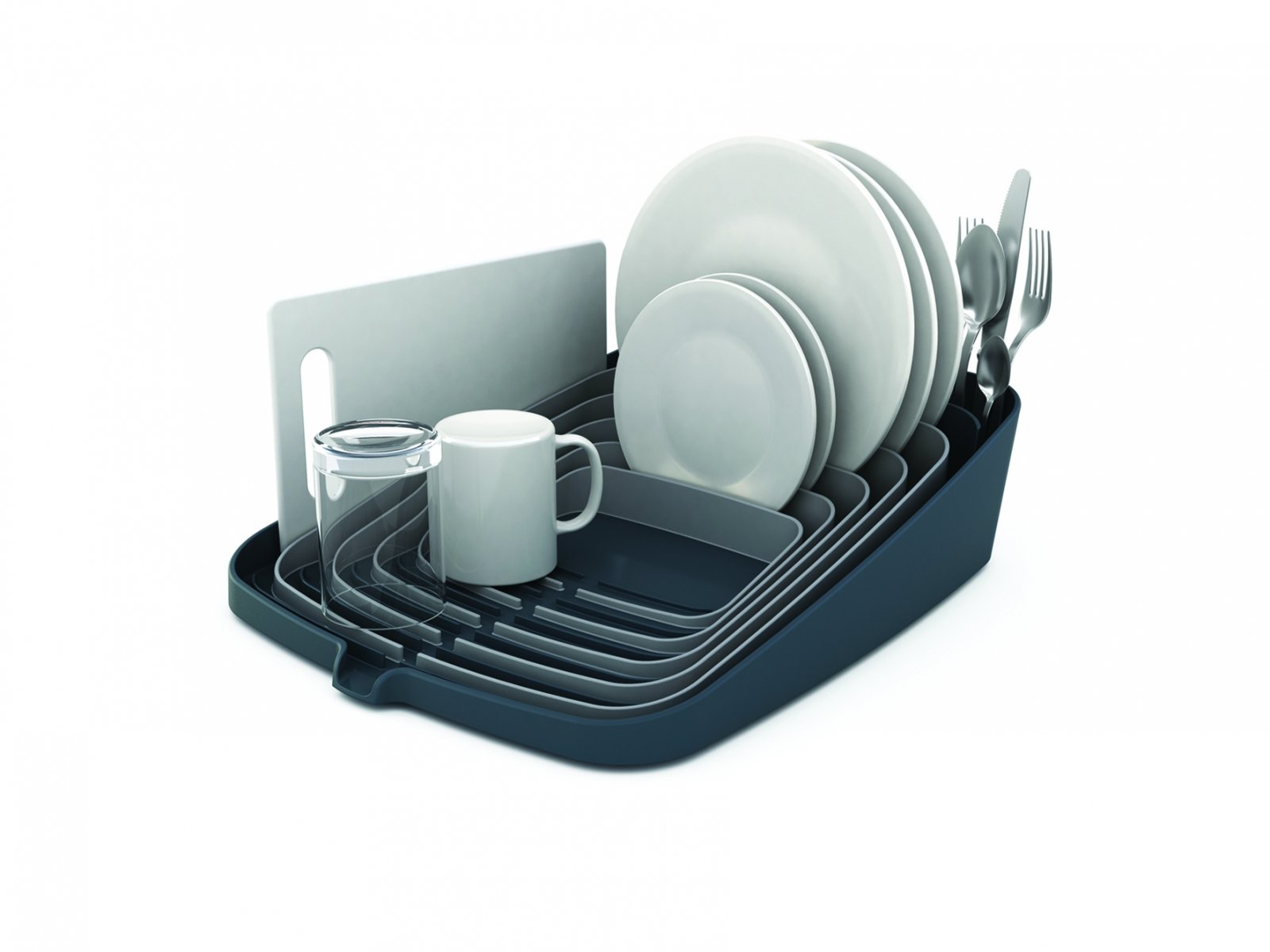 Joseph Joseph Arena Self Draining Dishrack Grey Desertcart