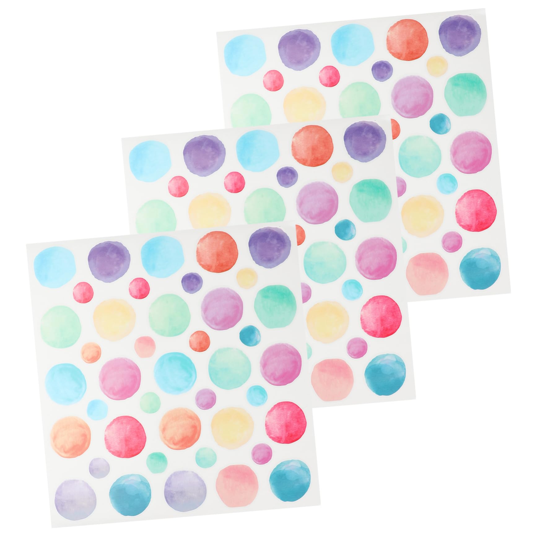 GALPADA 5 Series Pegatinas De Coloridas Autoadhesivas Decoración Aula Pizarra Y Infantiles 3 Hojas*5