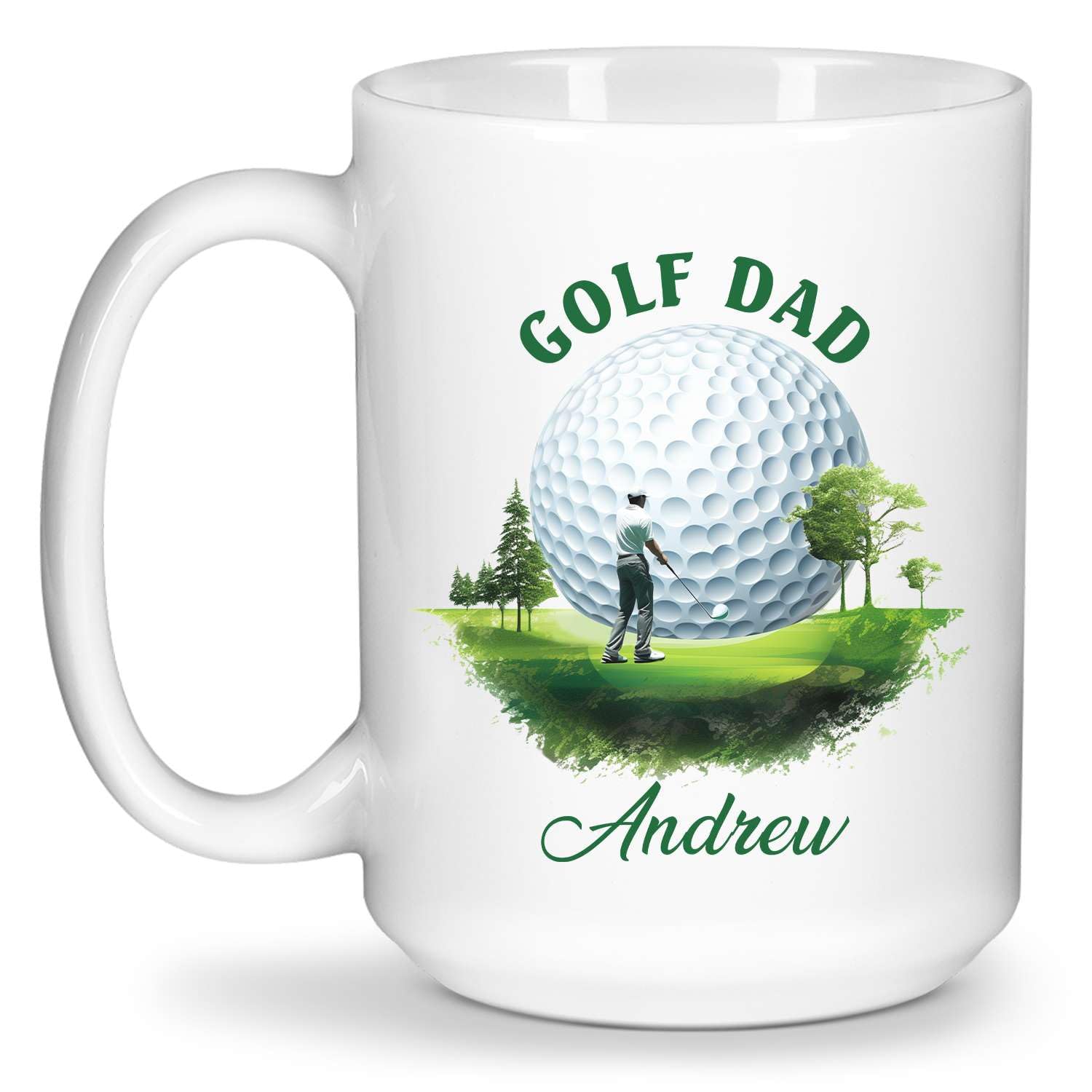 Amazon.com: Personalized Name Golf Dad Cups, Golf Gift, Customized Father's  Day Cup For Dad, Golf Lover Mugs, Heartwarming Cup For Men, Golf Player  Design Cups, Golf Accessories, Sport Mug : Home &