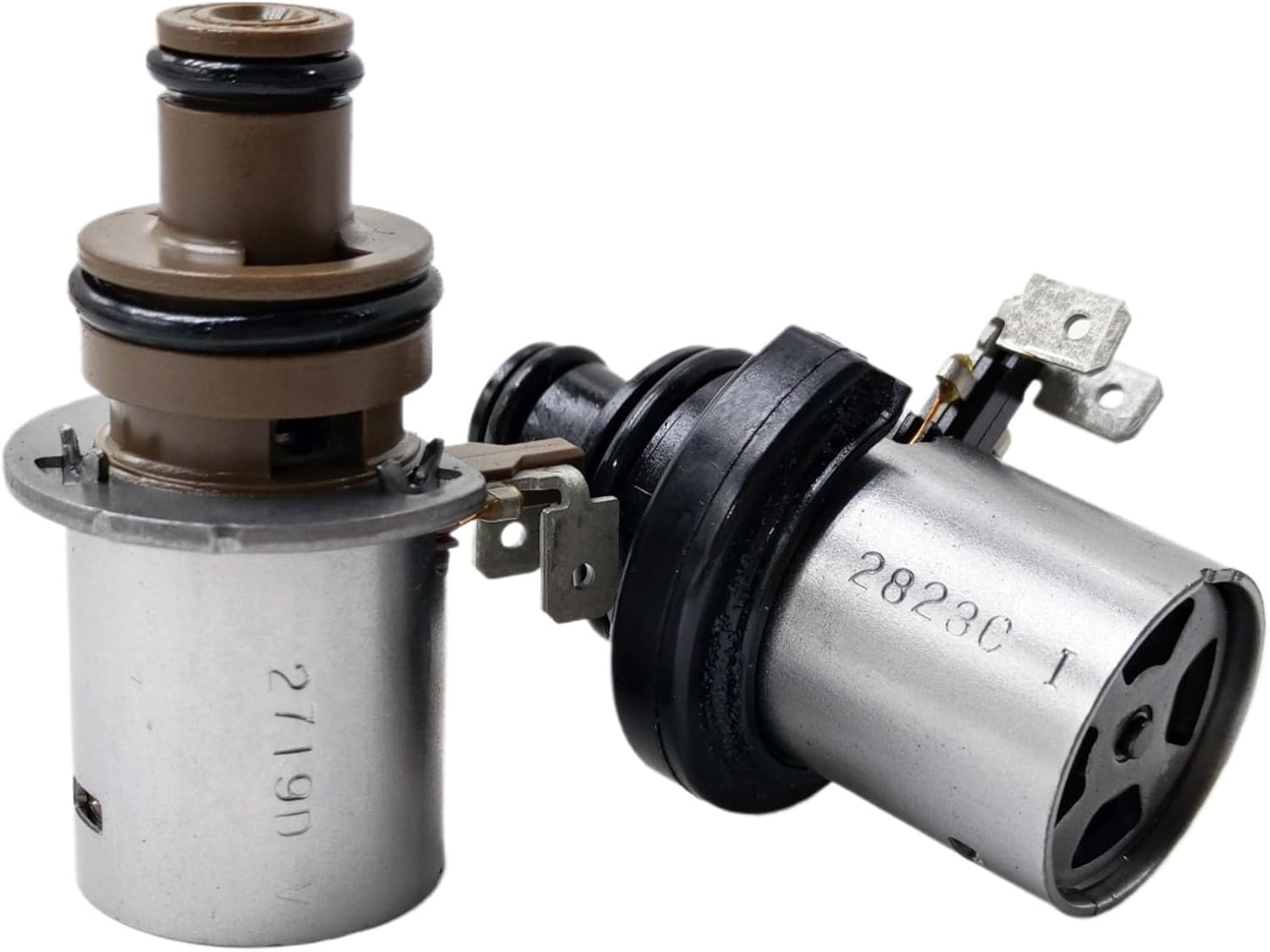 Genuine New TR580 TR690 Torque Converter TCC Lock-Up Solenoid AWD，Compatible For Subaru Lineartronic CVT 31825AA050 31825AA051 31706AA030(Original 1SET)