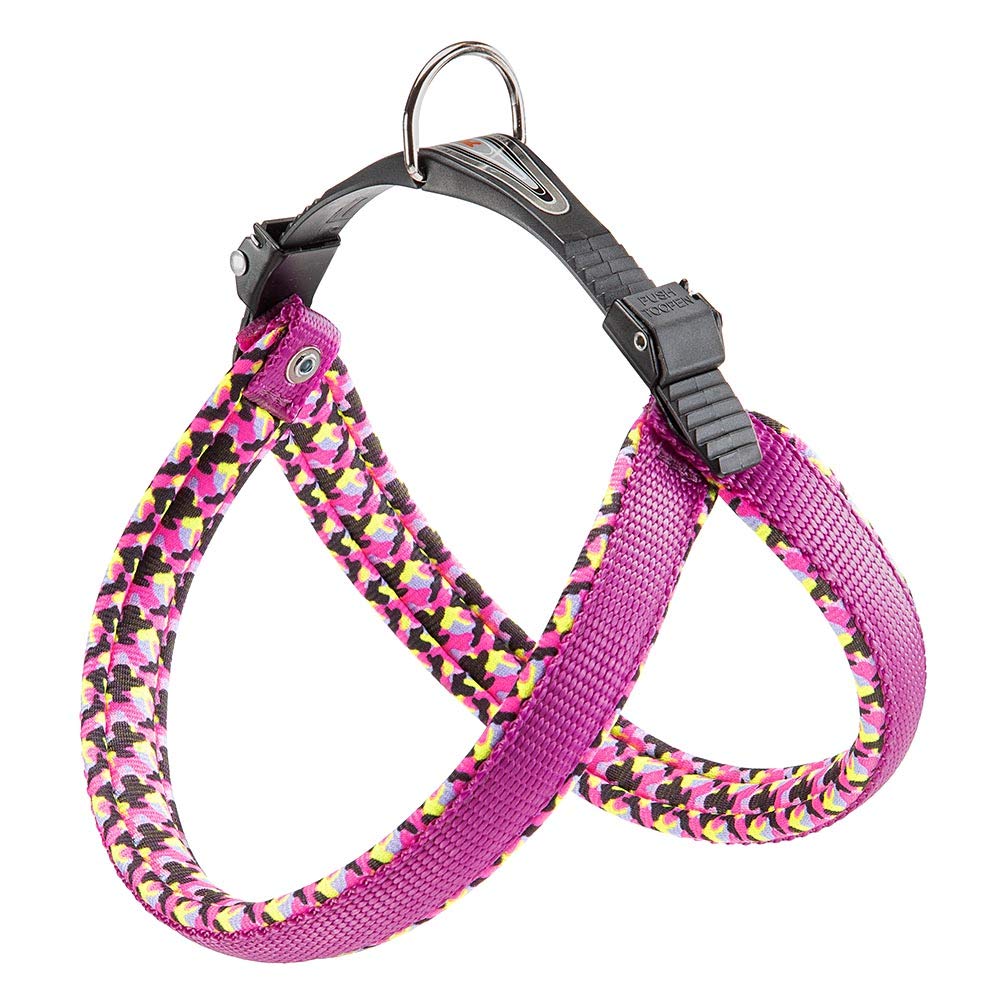 Ferplast Harness for Medium-Sized Dogs AGILA FANTASY 3 Dog Harness with Soft Padding, Quick Release and Attachment System, Chest Size 42-50 cm. Fantasy