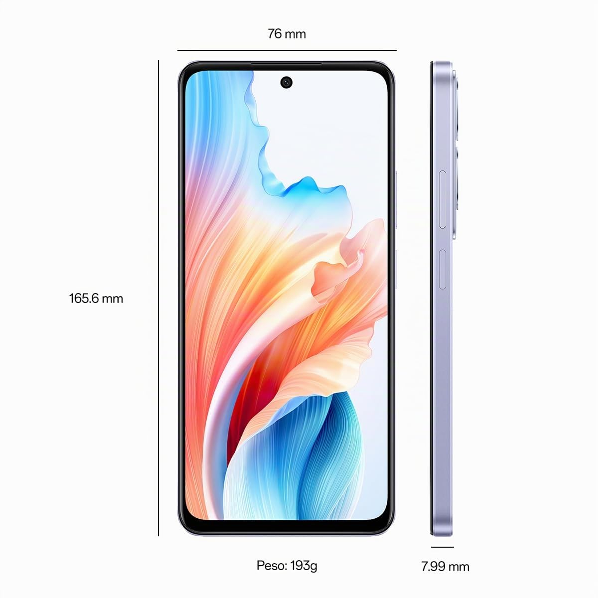 OPPO A79 8+256GB 6.72" 5G Mistery Black ITA